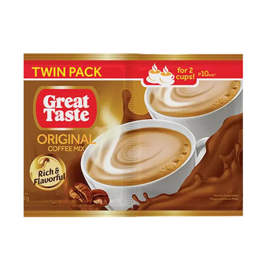 Great Taste Brown Barako Twin Pack 52g | Dewmart