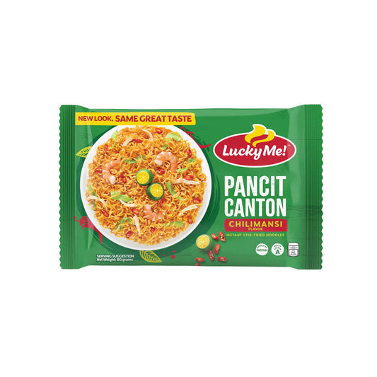 Lucky Me Instant Pancit Canton Chilimansi 60 grams | Dewmart