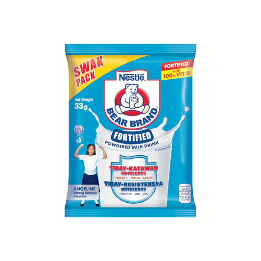 Bear Brand Fortified Milk Swak Pack 33g