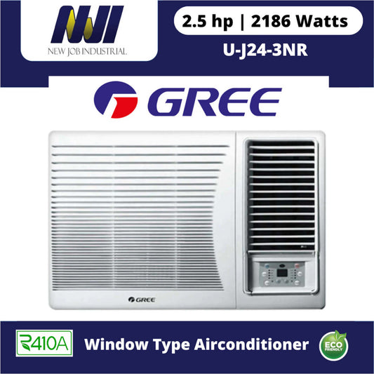 Gree 2.5 HP Window Type Airconditioner / Remote Controlled | JN Ventures