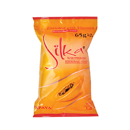 Silka Papaya Soap 65g | DewMart